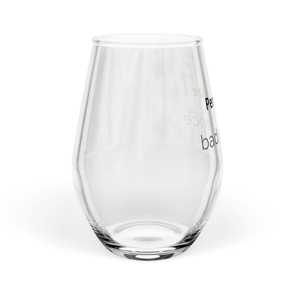 Funny Wine Glass | "bad influence" | Cute Wine Glass Gift | Best Friend Gift | Funny Gift for Her | Girls Night Glass