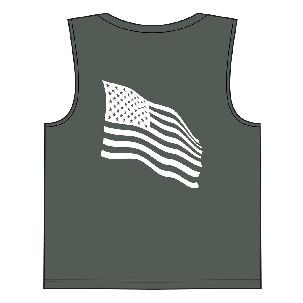 Freedom Looks Good On Me Muscle Tank | Red White Unfiltered | Group Chat Energy