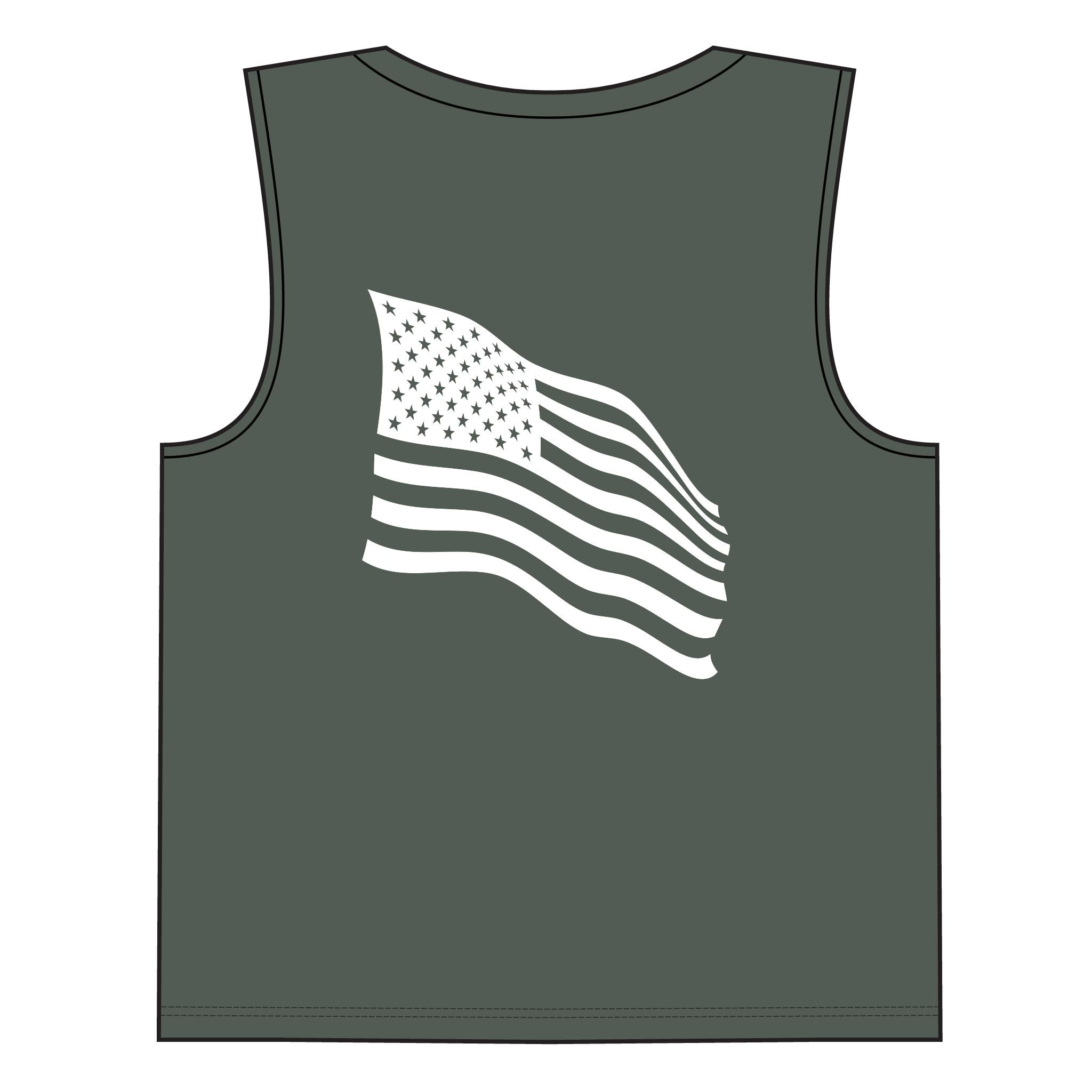Freedom Looks Good On Me Muscle Tank | Red White Unfiltered | Group Chat Energy