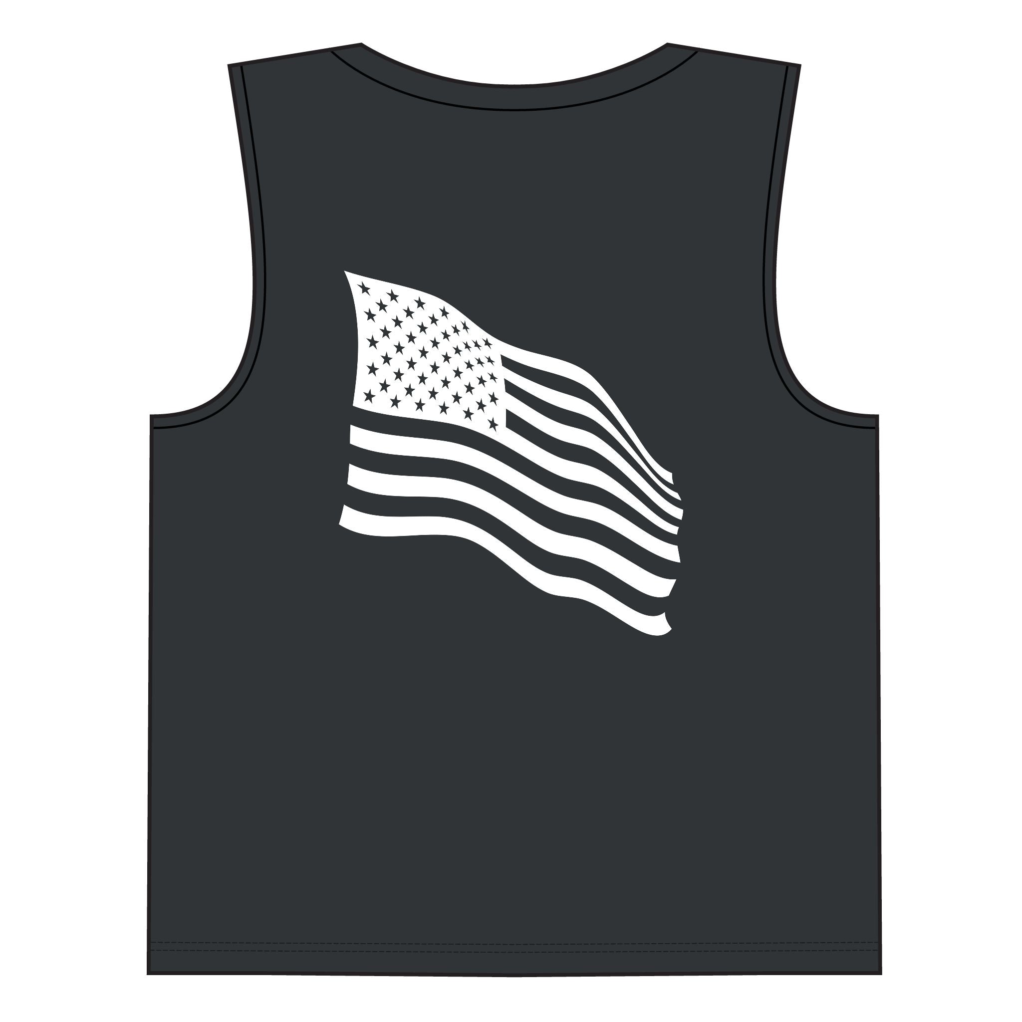 Freedom Looks Good On Me Muscle Tank | Red White Unfiltered | Group Chat Energy