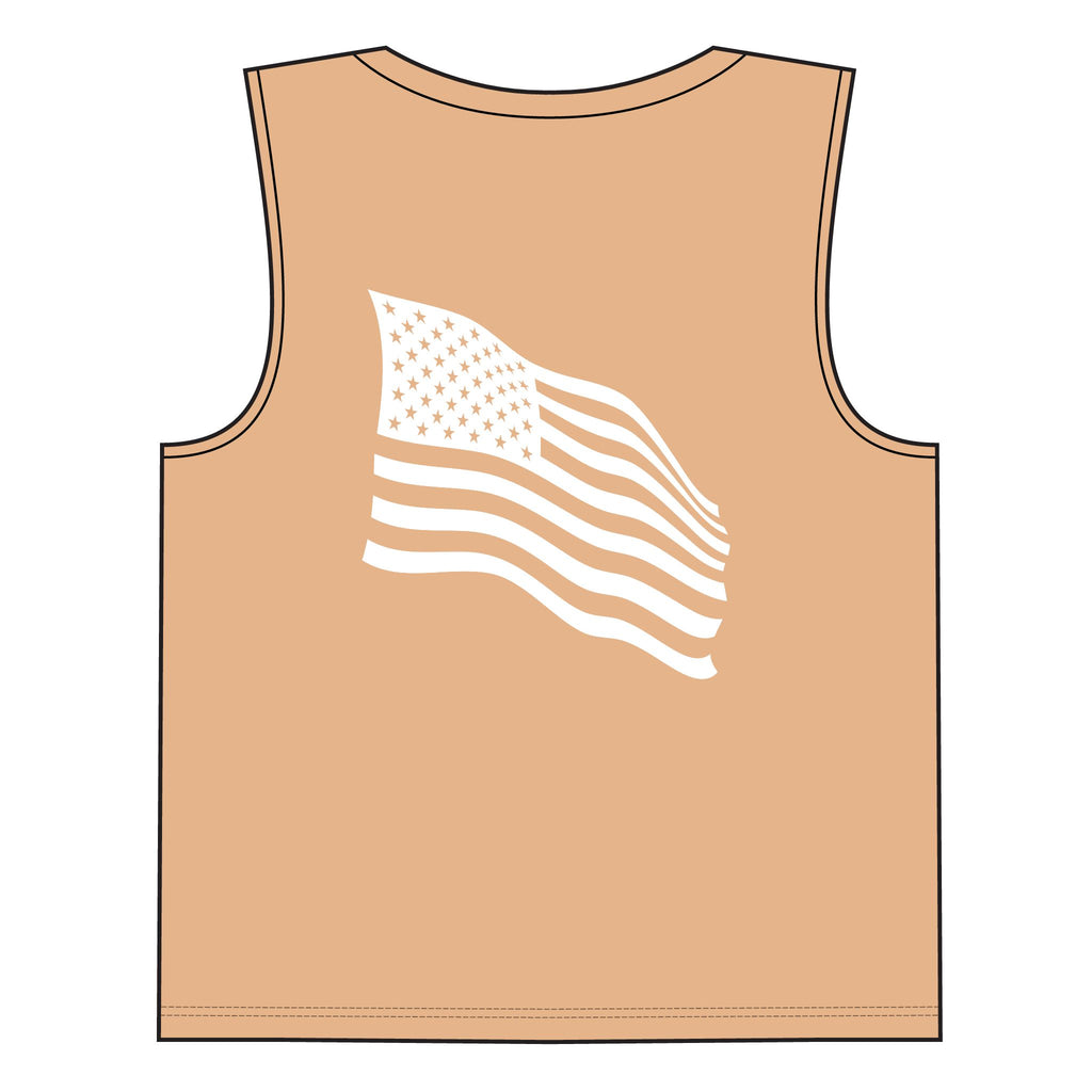 Freedom Looks Good On Me Muscle Tank | Red White Unfiltered | Group Chat Energy