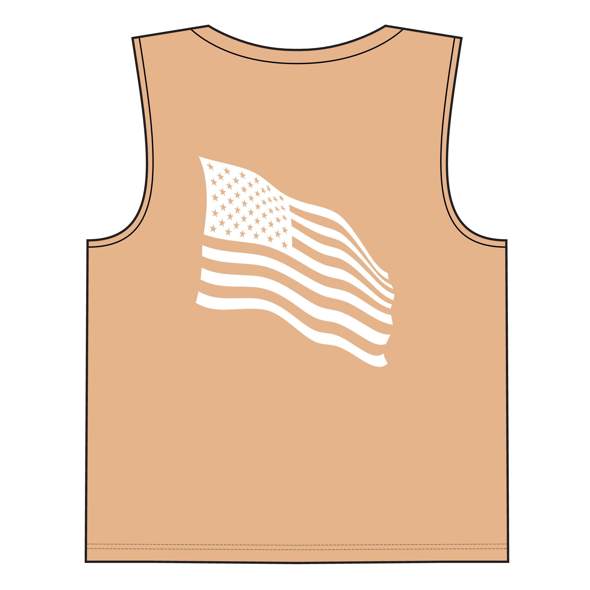 Freedom Looks Good On Me Muscle Tank | Red White Unfiltered | Group Chat Energy