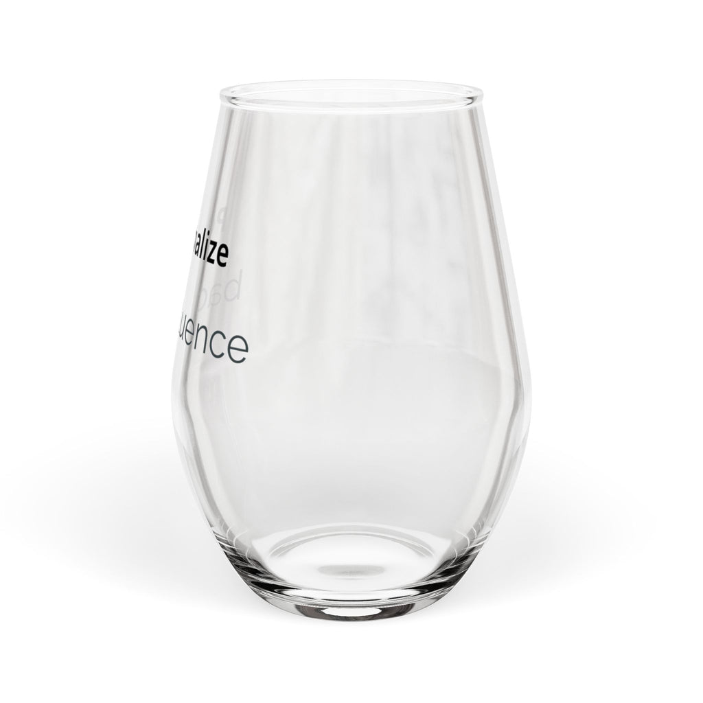 Funny Wine Glass | "bad influence" | Cute Wine Glass Gift | Best Friend Gift | Funny Gift for Her | Girls Night Glass