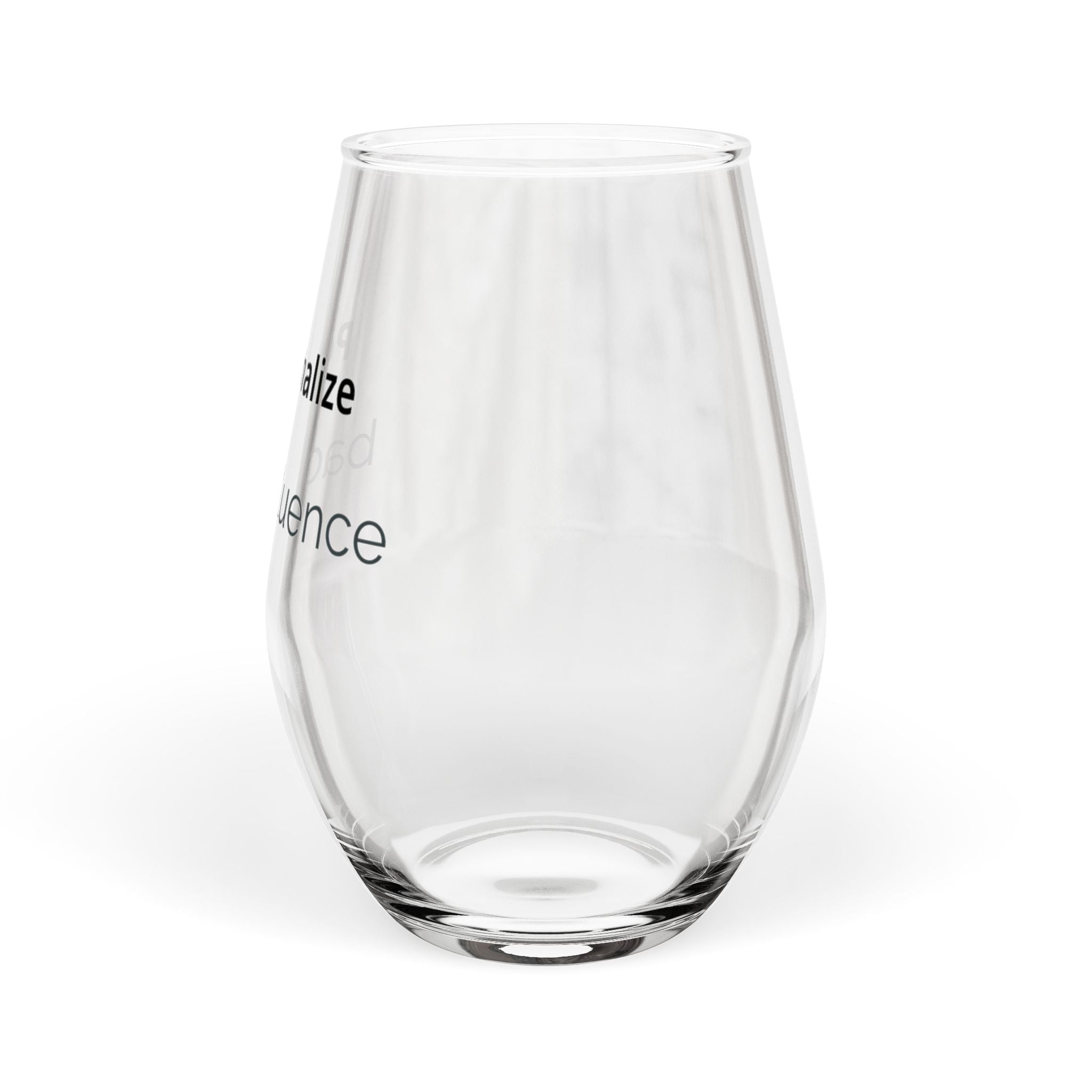 Funny Wine Glass | "bad influence" | Cute Wine Glass Gift | Best Friend Gift | Funny Gift for Her | Girls Night Glass