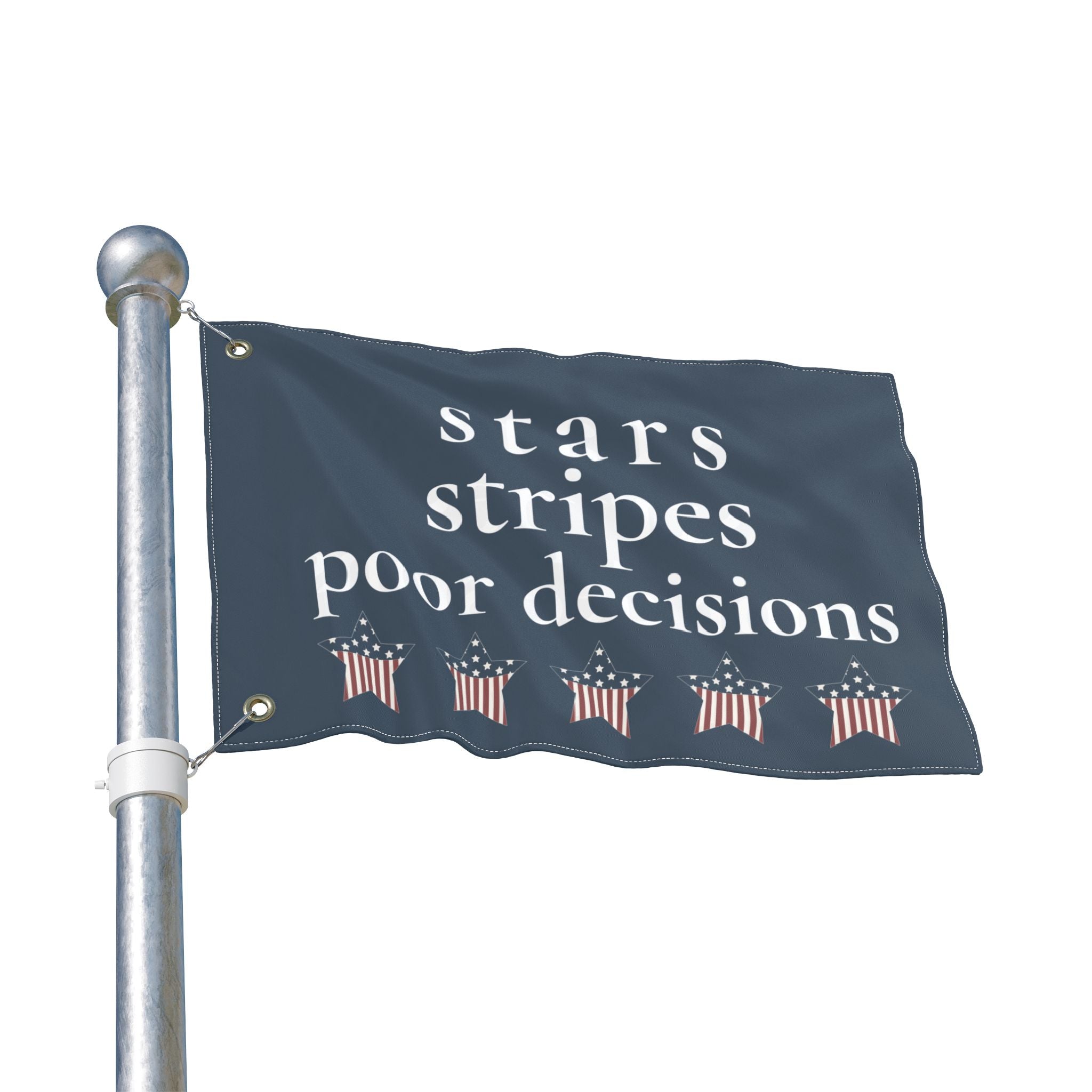 stars stripes poor decisions | Group Chat Energy | Red White & Unfiltered