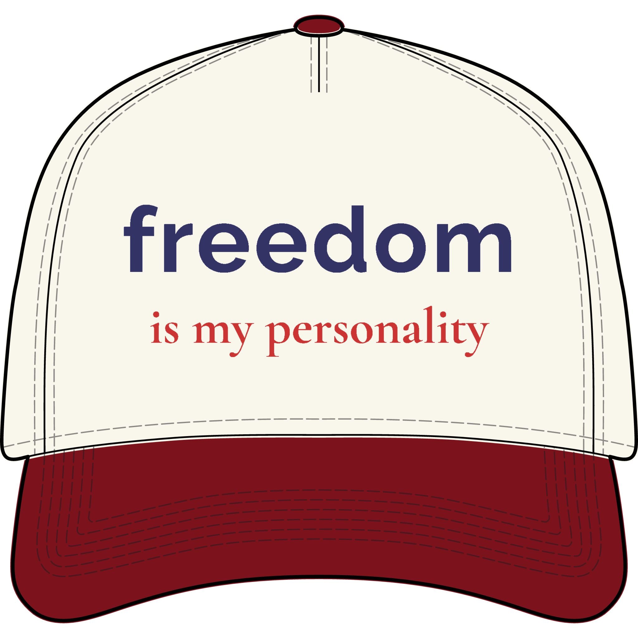 freedom is my personality | red white & unfiltered