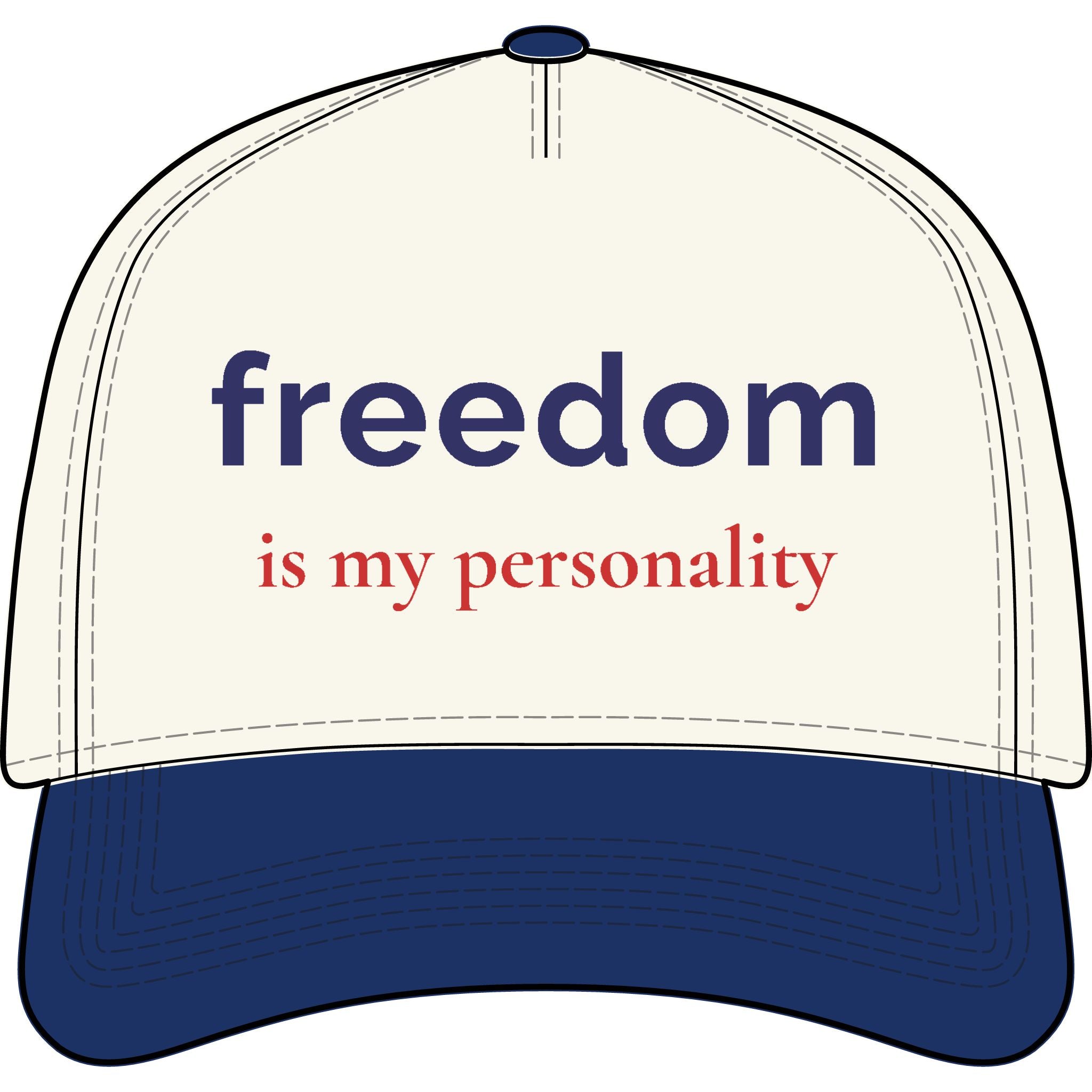 freedom is my personality | red white & unfiltered