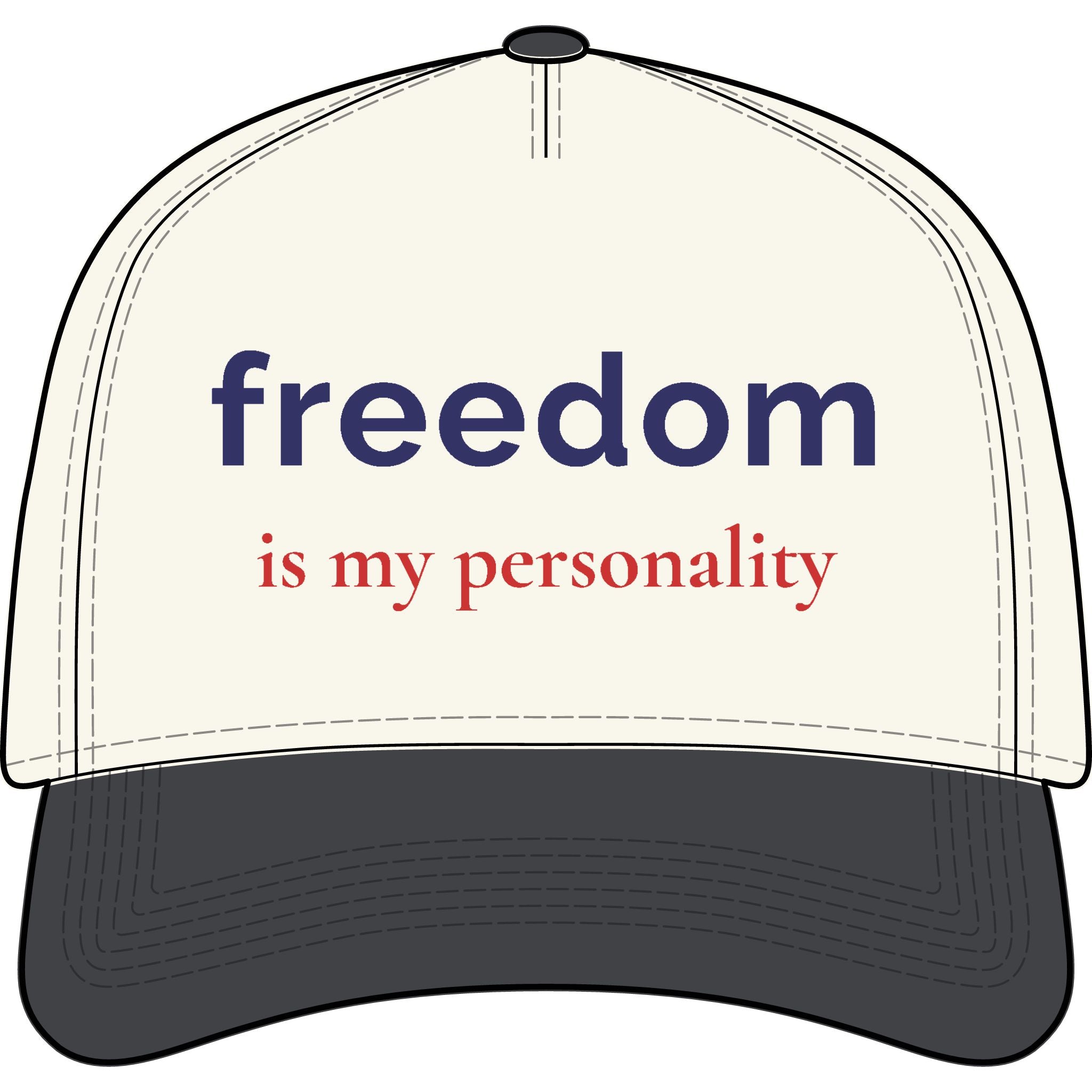 freedom is my personality | red white & unfiltered