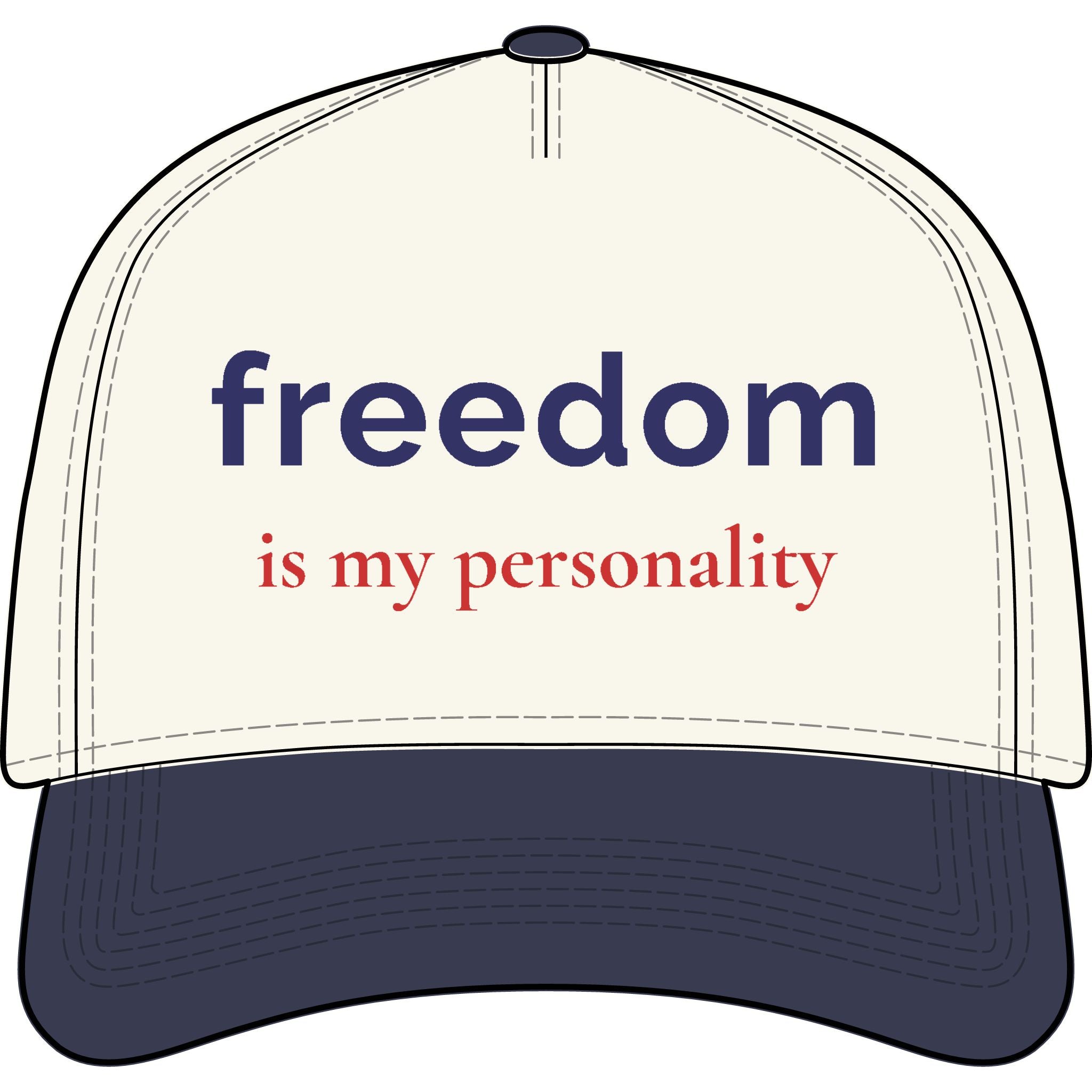 freedom is my personality | red white & unfiltered