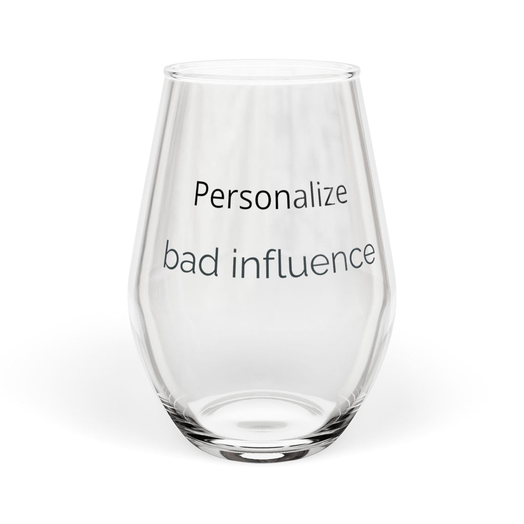 Funny Wine Glass | "bad influence" | Cute Wine Glass Gift | Best Friend Gift | Funny Gift for Her | Girls Night Glass