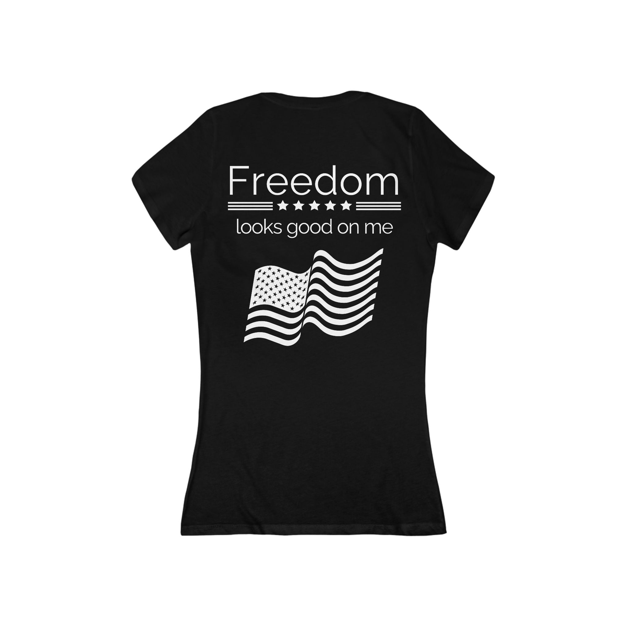 Freedom looks good on me | V-Neck Tee